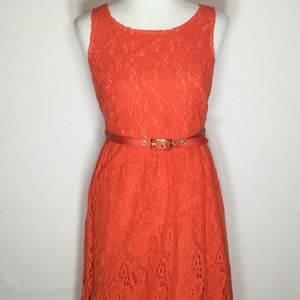 Crochet Lace Sleeveless Dress